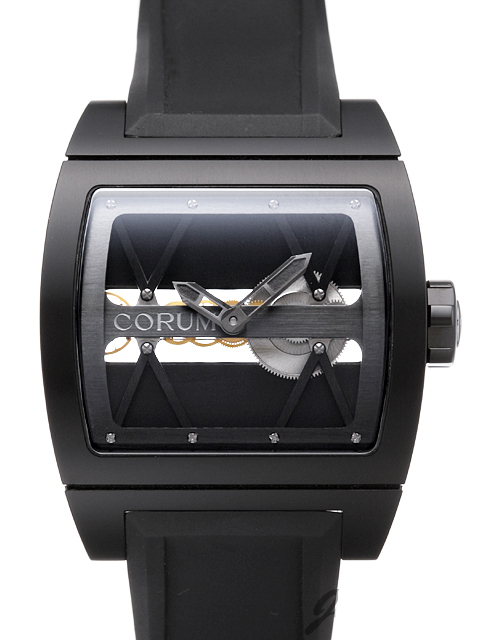 コルムスーパーコピー CORUM ブラック ティー・ブリッジ (Black T-Bridge Limited Edition / Ref.007.400.94/0F81 0000)